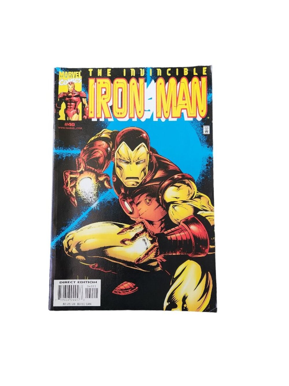 Marvel The Invincible Iron Man #40 2001 Comic Book Collector Bagged Boarded